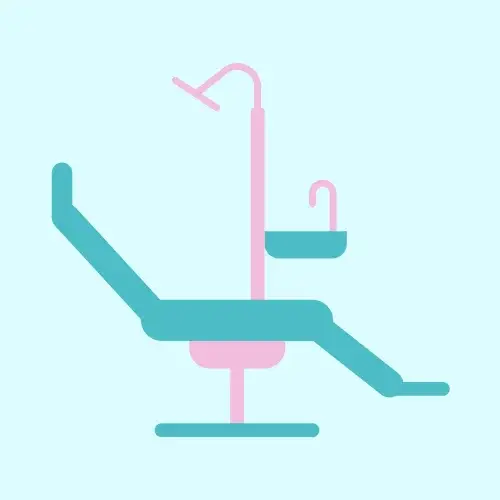 Dental Chair icon symbolizing comfort and advanced care at Hadi Perfect Smile Dental Clinic.