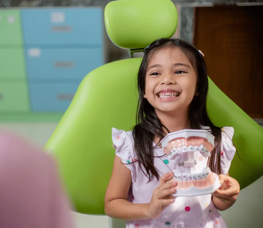 Pediatric Dental Care treatment at Hadi Perfect Smile Dental Clinic for children’s oral health.