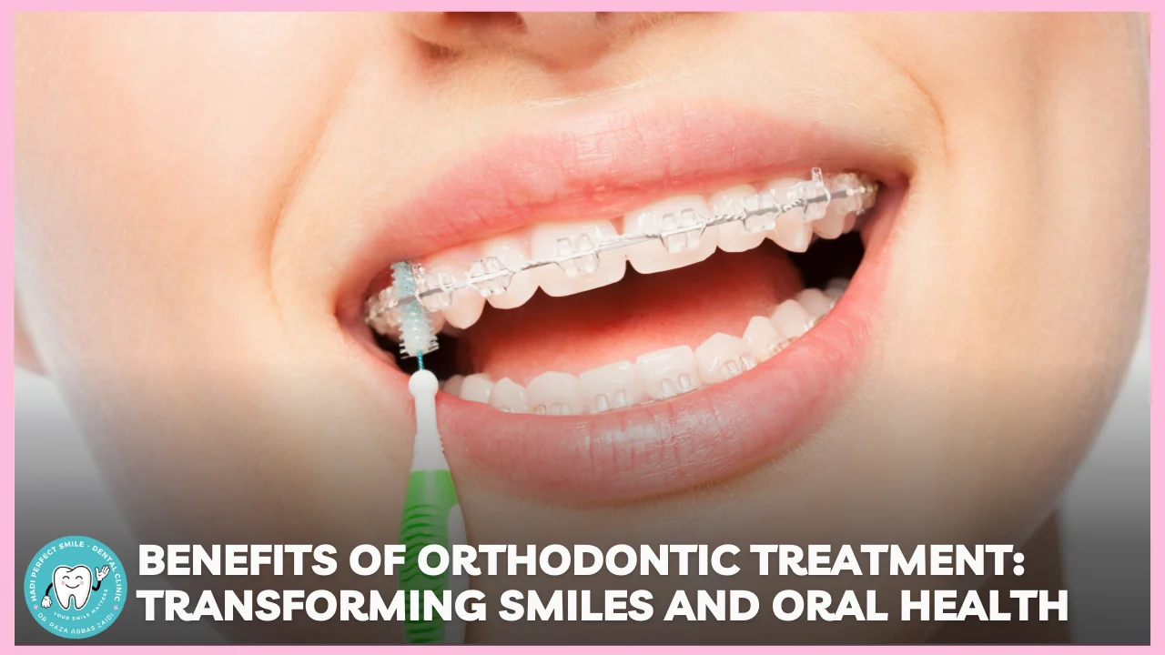 Smiling patient after orthodontic treatment at Hadi Perfect Smile Dental Clinic