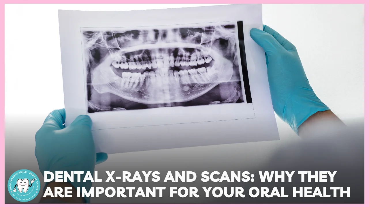 Patient getting a dental X-ray at a modern dental clinic