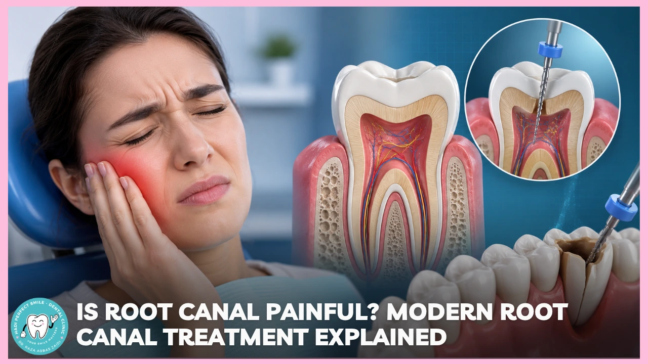 Dentist performing a comfortable root canal treatment on a patient using modern dental equipment.